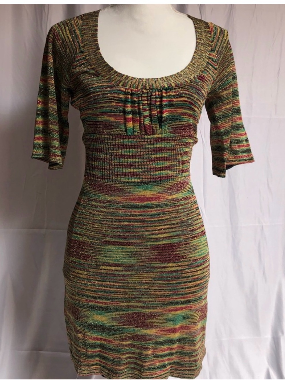 Guess Multicolor Knit Dress ✨